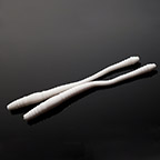 Pr�vla�ov� n�straha LibraLures DYING WORM 80, White